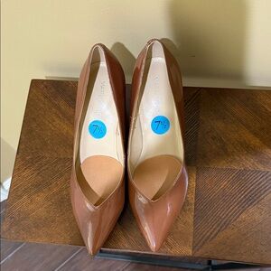 Marc Fisher Women's Tan Heels
